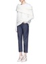 Figure View - Click To Enlarge - ACNE STUDIOS - 'Denya' cotton sweatshirt