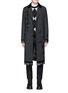 Main View - Click To Enlarge - ALEXANDER MCQUEEN - Butterfly embroidered wool twill coat