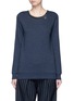 Main View - Click To Enlarge - STELLA MCCARTNEY - 'Falabella' chain cotton French terry sweater