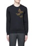 Main View - Click To Enlarge - ALEXANDER MCQUEEN - Butterfly metal embroidery sweatshirt