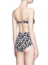 Back View - Click To Enlarge - MARYSIA - 'Santa Monica' hibiscus print scalloped bikini bottoms