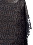Detail View - Click To Enlarge - GIVENCHY - Floral embroidered trim star print silk skirt
