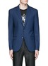 Main View - Click To Enlarge - ALEXANDER MCQUEEN - Slim fit notch lapel wool blazer