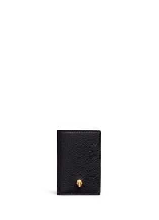 Main View - Click To Enlarge - ALEXANDER MCQUEEN - Skull leather pocket organiser