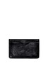 Main View - Click To Enlarge - ALEXANDER MCQUEEN - Stud pixel skull leather cardholder