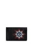 Figure View - Click To Enlarge - ALEXANDER MCQUEEN - Skull badge print leather cardholder