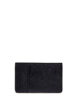 Figure View - Click To Enlarge - ALEXANDER MCQUEEN - Lion skull print leather card holder