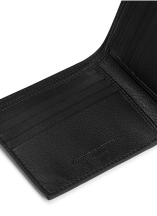 Detail View - Click To Enlarge - ALEXANDER MCQUEEN - Union Jack stud leather bifold wallet