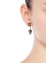 Figure View - Click To Enlarge - VALENTINO GARAVANI - Tribal mask earrings