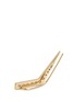 Detail View - Click To Enlarge - MICHELLE CAMPBELL - Tab' diamond pavé 14k gold climber earrings
