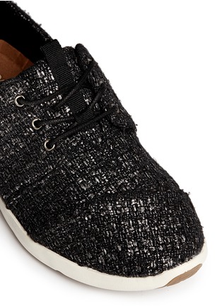 Detail View - Click To Enlarge - 90294 - 'Del Rey' glitter wool sneakers