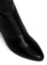 Detail View - Click To Enlarge - JIMMY CHOO - 'Gem' grainy leather zip boots