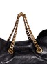 Detail View - Click To Enlarge - LANVIN - 'Sugar' medium crinkled leather shopper chain tote