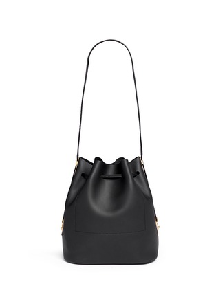 Back View - Click To Enlarge - SOPHIE HULME - 'Gibson' leather bucket bag