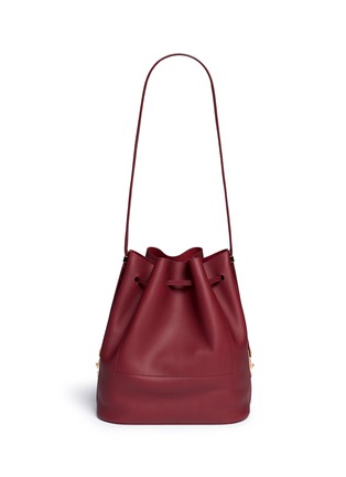 Back View - Click To Enlarge - SOPHIE HULME - 'Gibson' leather bucket bag