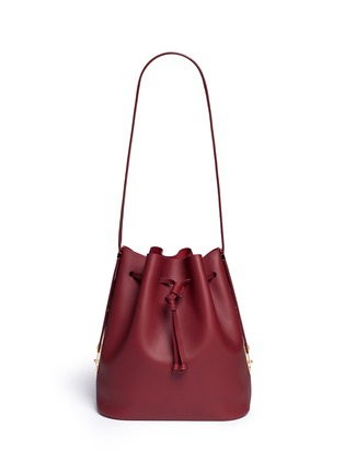 Main View - Click To Enlarge - SOPHIE HULME - 'Gibson' leather bucket bag