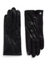 Main View - Click To Enlarge - GEORGES MORAND - Dot perforation kid leather gloves