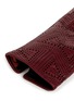 Detail View - Click To Enlarge - GEORGES MORAND - Dot perforation kid leather gloves