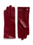 Main View - Click To Enlarge - GEORGES MORAND - Tribal flower cutout kid leather gloves