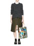 Figure View - Click To Enlarge - MARNI - Large Roger Mello print PVC tote