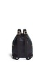 Back View - Click To Enlarge - MARNI - 'Zaino' mini leather drawstring zip backpack