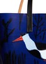 Detail View - Click To Enlarge - MARNI - Large stork print PVC tote