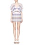 Main View - Click To Enlarge - LEM LEM - 'Kedame' stripe cotton tunic dress