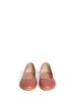 Figure View - Click To Enlarge - CHLOÉ - 'Lauren' scalloped edge leather flats