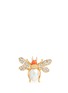 Main View - Click To Enlarge - KENNETH JAY LANE - Crystal pavé pearl fly ring