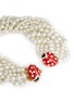 Detail View - Click To Enlarge - KENNETH JAY LANE - Ladybird clasp pearl choker necklace