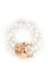 Main View - Click To Enlarge - KENNETH JAY LANE - Pearl strands flower bracelet