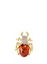 Main View - Click To Enlarge - KENNETH JAY LANE - Crystal pavé resin jewel Scarab beetle ring