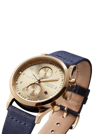 Detail View - Click To Enlarge - TRIWA - 'Gold Lansen Chrono' watch