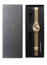 Figure View - Click To Enlarge - TRIWA - 'Sort of Black Gold' watch and leather strap set