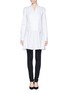 Main View - Click To Enlarge - THAKOON ADDITION - Stretch poplin shirt dress 