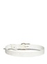 Back View - Click To Enlarge - ACNE STUDIOS - 'Saxton' distressed leather belt