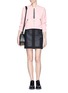 Figure View - Click To Enlarge - ACNE STUDIOS - 'Olympia' ponte knit cropped jacket
