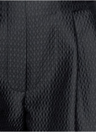 Detail View - Click To Enlarge - 3.1 PHILLIP LIM - Diamond cloqué flare shorts
