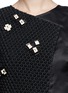 Detail View - Click To Enlarge - 3.1 PHILLIP LIM - Floral pailette cloqué satin dress
