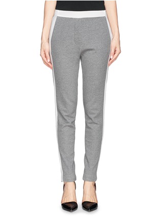 Main View - Click To Enlarge - 3.1 PHILLIP LIM - Ribbed side stripe jogging pants