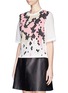 Front View - Click To Enlarge - 3.1 PHILLIP LIM - Geometric snake print oversize T-shirt