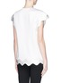 Back View - Click To Enlarge - 3.1 PHILLIP LIM - Wavy satin blouse