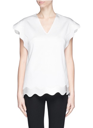 Main View - Click To Enlarge - 3.1 PHILLIP LIM - Wavy satin blouse