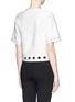 Back View - Click To Enlarge - 3.1 PHILLIP LIM - Eyelet embroidery cropped top