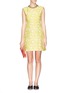 Figure View - Click To Enlarge - TORY BURCH - 'Mariana' floral jacquard dress