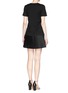Back View - Click To Enlarge - THAKOON - Accordion pleat tier jersey dress