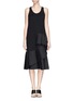 Main View - Click To Enlarge - THAKOON - Accordion pleat tier jersey dress 