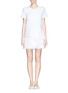 Main View - Click To Enlarge - THAKOON - Accordion pleat tier T-shirt dress 