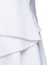 Detail View - Click To Enlarge - THAKOON - Layered pleat hem tank top