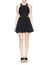 Main View - Click To Enlarge - ELIZABETH AND JAMES - 'Kayne' cutout waist textured dress